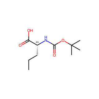 (R)-2-((tert-Butoxycarbonyl)amino)pentanoic acid