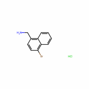 (4-Bromonaphthalen-1-yl)methanamine hydrochloride
