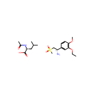 (S)-1-(3-Ethoxy-4-methoxyphenyl)-2-(methylsulfonyl)ethanamine (S)-2-acetamido-4-methylpentanoate
