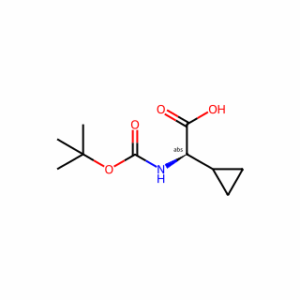(R)-2-((tert-Butoxycarbonyl)amino)-2-cyclopropylacetic acid