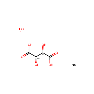 (2R,3R)-2,3-Dihydroxysuccinic acid, sodium salt hydrate