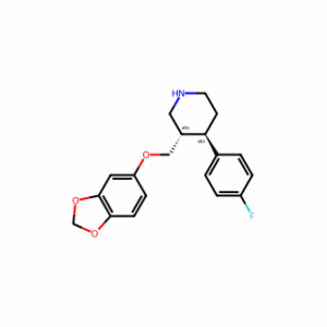 (3S,4R)-3-[(1,3-Benzodioxol-5-yloxy)methyl]-4-(4-fluorophenyl)piperidine