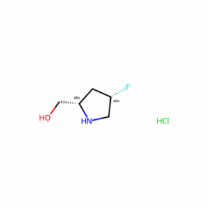 ((2S,4S)-4-FLUOROPYRROLIDIN-2-YL)METHANOL HCL