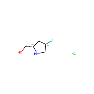 (2S,4R)-4-fluoro-2-pyrrolidinemethanol hydrochloride
