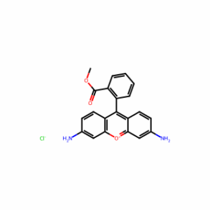 Xanthylium, 3,6-diamino-9-[2-(methoxycarbonyl)phenyl]-, chloride (1:1)