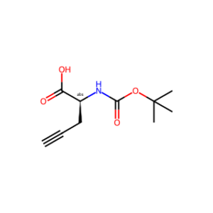 (S)-2-((tert-Butoxycarbonyl)amino)pent-4-ynoic acid