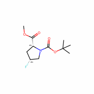 (2R,4R)-1-tert-Butyl 2-methyl 4-fluoropyrrolidine-1,2-dicarboxylate