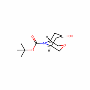 (1R,5S,7R)-tert-butyl 7-hydroxy-3-oxa-9-azabicyclo[3.3.1]nonane-9-carboxylate