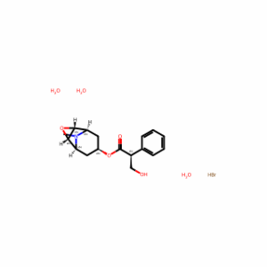 (1R,2R,4S,5S,7s)-9-Methyl-3-oxa-9-azatricyclo[3.3.1.02,4]nonan-7-yl (S)-3-hydroxy-2-phenylpropanoate hydrobromide trihydrate