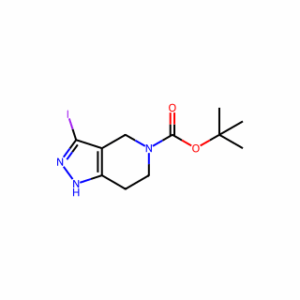 tert-butyl 3-iodo-6,7-dihydro-1H-pyrazolo[4,3-c]pyridine-5(4H)-carboxylate