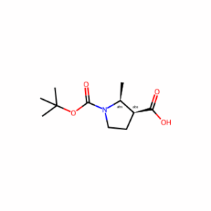 (2S,3S)-1-(tert-Butoxycarbonyl)-2-methylpyrrolidine-3-carboxylic acid