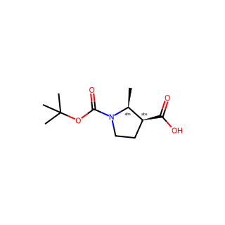 (2S,3S)-1-(tert-Butoxycarbonyl)-2-methylpyrrolidine-3-carboxylic acid