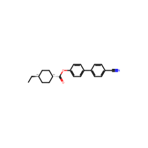 trans-4′-Cyano-[1,1′-biphenyl]-4-yl 4-ethylcyclohexanecarboxylate