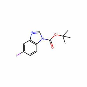 tert-Butyl 5-iodo-1H-benzo[d]imidazole-1-carboxylate