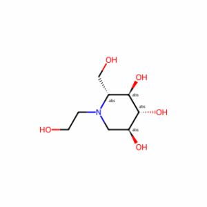 (2R,3R,4R,5S)-1-(2-Hydroxyethyl)-2-(hydroxymethyl)-3,4,5-piperidinetriol