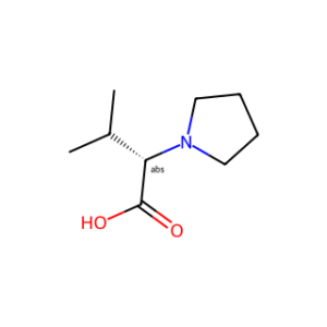 (S)-3-Methyl-2-(1-pyrrolidinyl)butyric Acid