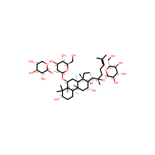 (3β,6α,12β)-20-(β-D-Glucopyranosyloxy)-3,12-dihydroxydammar-24-en-6-yl 2-O-β-D-xylopyranosyl-β-D-glucopyranoside