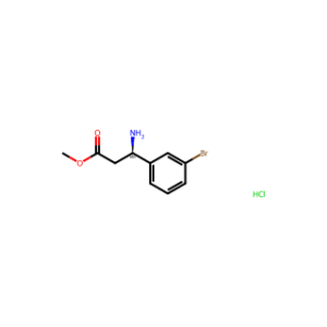 (R)-Methyl 3-amino-3-(3-bromophenyl)propanoate hcl