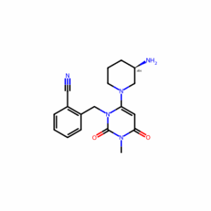 (R)-2-[6-[3-Aminopiperidin-1-yl]-3-methyl-2,4-dioxo-1,2,3,4-tetrahydropyrimidin-1-ylmethyl]benzonitrile