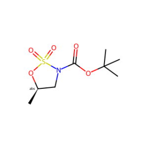 (R)-tert-Butyl 5-methyl-1,2,3-oxathiazolidine-3-carboxylate 2,2-dioxide