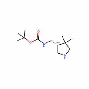 tert-butyl N-[(4,4-dimethylpyrrolidin-3-yl)methyl]carbamate
