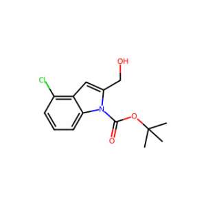 tert-Butyl 4-chloro-2-(hydroxymethyl)-1H-indole-1-carboxylate