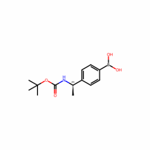 (1R)-4-(1-BOC-Aminoethyl)phenylboronic acid