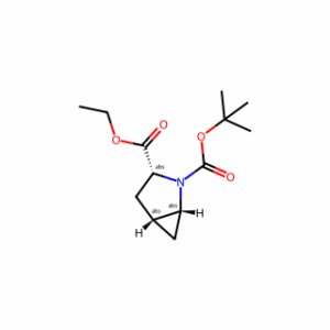 (1R,3R,5R)-2-tert-Butyl 3-ethyl 2-azabicyclo[3.1.0]hexane-2,3-dicarboxylate