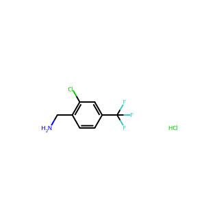 (2-Chloro-4-(trifluoromethyl)phenyl)methanamine hydrochloride