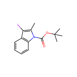 Tert-butyl 3-iodo-2-methyl-1H-indole-1-carboxylate