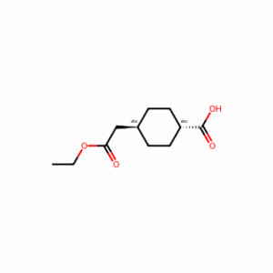 Trans-4-(2-Ethoxy-2-Oxoethyl)Cyclohexanecarboxylic Acid
