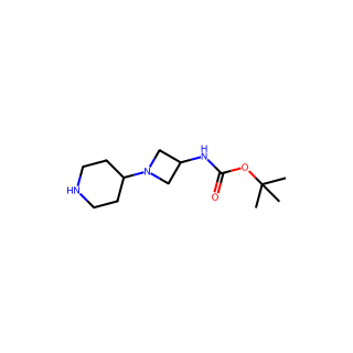 tert-Butyl (1-(piperidin-4-yl)azetidin-3-yl)carbamate