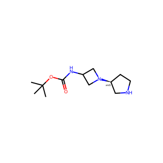 tert-Butyl (1-(pyrrolidin-3-yl)azetidin-3-yl)carbamate