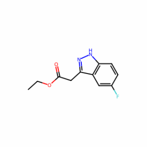 (5-Fluoro-1h-indazol-3-yl)-acetic acid ethyl ester