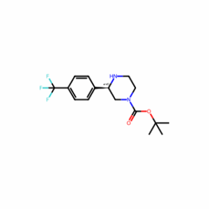 tert-Butyl 3-(4-(trifluoromethyl)phenyl)piperazine-1-carboxylate