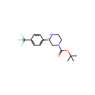 tert-Butyl 3-(4-(trifluoromethyl)phenyl)piperazine-1-carboxylate