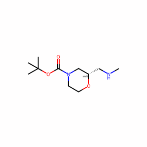 tert-Butyl 2-((methylamino)methyl)morpholine-4-carboxylate