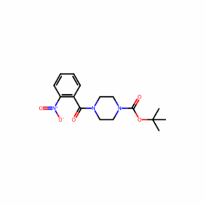 TERT-BUTYL 4-(2-NITROBENZOYL)TETRAHYDRO-1(2H)-PYRAZINECARBOXYLATE