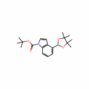 tert-butyl 4-(4,4,5,5-tetramethyl-1,3,2-dioxaborolan-2-yl)-1H-indole-1-carboxylate