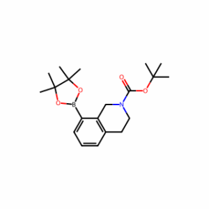 tert-Butyl 8-(4,4,5,5-tetramethyl-1,3,2-dioxaborolan-2-yl)-3,4-dihydroisoquinoline-2(1H)-carboxylate