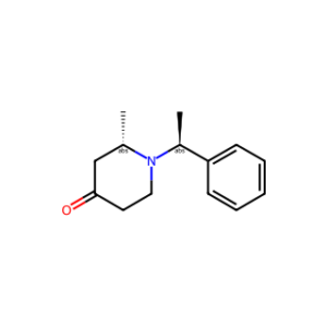 (S)-2-Methyl-1-((S)-1-phenylethyl)piperidin-4-one