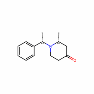 (R)-2-Methyl-1-((S)-1-phenylethyl)piperidin-4-one