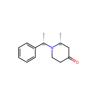 (R)-2-Methyl-1-((S)-1-phenylethyl)piperidin-4-one