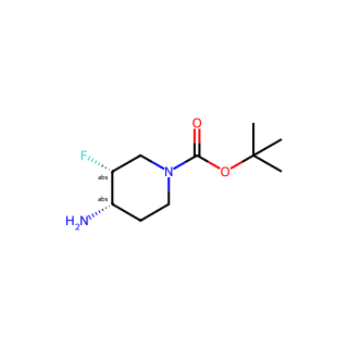 (3R,4S)-tert-Butyl 4-amino-3-fluoropiperidine-1-carboxylate
