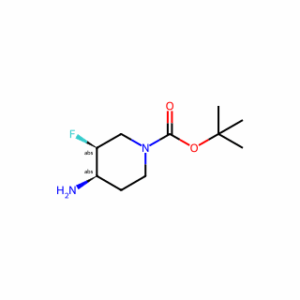 (3S,4R)-tert-Butyl 4-amino-3-fluoropiperidine-1-carboxylate