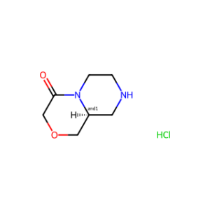 Hexahydropyrazino[2,1-c][1,4]oxazin-4(3H)-one hydrochloride
