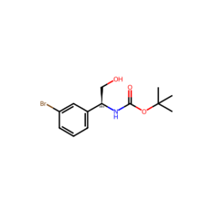 (S)-tert-Butyl (1-(3-bromophenyl)-2-hydroxyethyl)carbamate