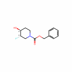 trans-1-cbz-3-fluoro-4-hydroxypiperidine