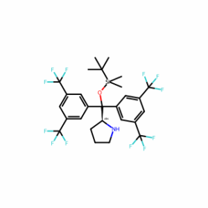(2S)-2-[Bis[3,5-bis(trifluoromethyl)phenyl]-[[(1,1-dimethylethyl)dimethylsilyl]oxy]methyl]pyrrolidine