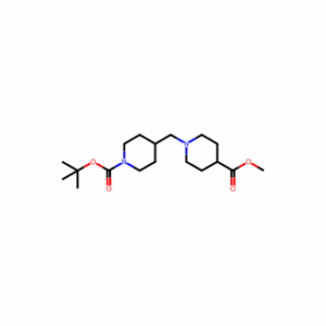tert-Butyl 4-((4-(methoxycarbonyl)piperidin-1-yl)methyl)piperidine-1-carboxylate